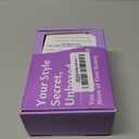 KooKaStyle Invisible Wire Hair Extensions with Transparent Headband Adjustable Size 4 Secure Clips Long Wavy Highlight Synthetic Hairpieces 20 Inch Balayage Chocolate Brown to Caramel Blonde for Women