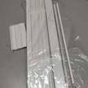 AOSKY 2 Inch Cordless Faux Wood Blinds, Indoor Window Shades, 21" W x 60" H