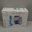 HUBEST Airbrush Spray Booth Kit with 8 LED Lights & 16 Alligator Clips, Adjustable Speed Fan Paint Booth with Retractable Hose, Turntable, Professional Hobby Work Station for Models,DIY Crafts, RC