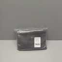 NICETOWN Blackout Window Curtains for Camper - (Grey Color) 42x40 Inch, 2 Panels Set, Thermal Insulated Room Darkening Blackout Drapes/Draperies with Rod Pocket & Back Tab for Loft