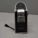 Hamilton Beach Smooth Edge Electric Automatic Can Opener for Kitchen with Easy Push Down Lever, Extra Tall, Includes Stainless Steel Scissors, Black and Chrome (76607)