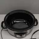 Crock-Pot 6 Quart Cook & Carry Programmable Slow Cooker with Digital Timer Stainless Steel (CPSCVC60LL-S) 