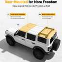 Roof Rack Cross Bar Fit for 2021-2025 2026 Ford Bronco 2 Door/4 Door Rooftop Cargo Accessories Luggage Rack (NOT for Bronco Sport)