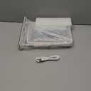 Rechargeable LED Vanity Mirror with Lights,11"9" Small Desk Makeup Mirror with Lights,Smart Touch with 3-Color Lighting,Dimmable,for Birthday Gifts for Women,Home Dorm Decor (White)