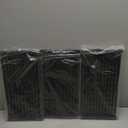 Hongso 17" x 8-5/8" Porcelain-Enameled Emitters Plates for Charbroil G460-0500-W1 Tru-Infrared 4 Burner 463344116, for 3 Burner 463371116 463371719 463370719 463336016 463280019 Models