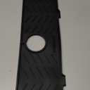 Meiliweser Silicone Faucet Splash Guard Gen 3-10 Large Slope & Adaptable Hole Faucet Handle Drip Catcher Tray - 14 x 5.5 Kitchen Sink Accessories for Kitchen, Bathroom(Black)