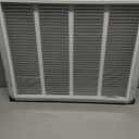 HVAC Premium 22 x 18 Duct Opening Steel Return Air Filter Grille, for 1-inch Filter, Removable Door, Flat Stamped HVAC Vent Cover Grille, Outer Dimensions 24.5 x 20.5