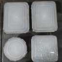 52 PCS Food Storage Containers Set with Airtight Lids (26 Lids &26 Containers) - BPA-Free Plastic Food Container for Kitchen Storage Organization, Salad Fruit Lunch Containers with Labels & Marker