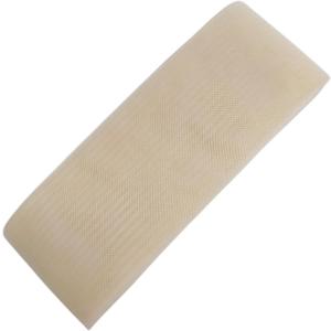 Abbaoww Stiff Ivory Horsehair Braid 4 Inch Wide 25 Yards for Sewing Wedding Dress Dance Gowns Accessories Shaping Trimming