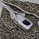 Heating Pad,Electric Heating Pads for Back,Hot Heated Pad for Abdomen,Shoulder,Knee,Multiple Temp and Auto Shut Off (33" x 17", Leopard Print)