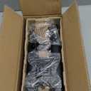 monTEK Single Monitor Wall Mount for 17 to 32 inch Flat/Curved Screens, Holds to 19.8 lbs, Full Motion Adjustable Mechanical Spring Monitor Arm, 75x75/100x100 VESA Wall Mount, Black