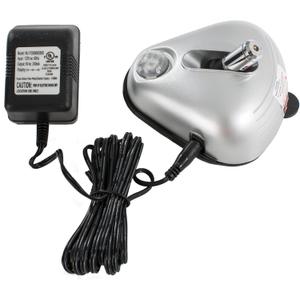 Maxsa 37310 Park Right Single Laser Parking Guide for One-Car Garage, Adjustable Laser, Motion Activated, AC Adapter & Battery Backup, Universal Car and SUV Parking Guide, Silver