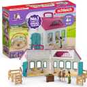 Schleich Horse Club - 60Pc Open Stable "Little Horseshoe" - Kids 5+ | 42703
Horse Figurine, Equestrian Toy for Girls 5+, Realistic Horse Toy, Screen-Free Imaginative Pretend Play, Party Gifts