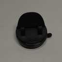 JOYROOM Car Phone Holder Mount, [360 Rotation+Thick Case Friendly] Cell Phone Car Mount with Adjustable Spring Clip, Universal Dashboard Phone Holder Anti-Slip Silicone for iPhone (Black)