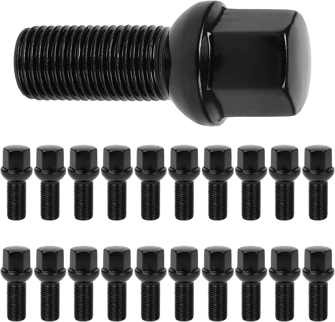 SCITOO 14x1.5 Wheel Lug Bolts 20PCS Wheel Lug Nuts for Porsche 911 2005-2017,for Porsche Boxster 2005-2016,for Porsche Macan 2015-2019,for Porsche Panamera 2010-2018,for Volkswagen CC 2009-2017 SCITOO 14x1.5 Wheel Lug Bolts 20PCS Wheel Lug Nuts for Porsche 911 2005-2017,for Porsche Boxster 2005-2016,for Porsche Macan 2015-2019,for Porsche Panamera 2010-2018,for Volkswagen CC 2009-2017
