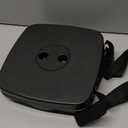 Boreeman Upgraded Collapsible Stool, Square Portable Stool, Lightweight Yet More Sturdy with Load Capacity 400lbs, Perfect for Camping Fishing Hiking BBQ (Square Black) (1 Pack)