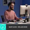 Logitech MX Master 3S Wireless Mouse Standard Edition with Logi Bolt USB Receiver, Ultra-fast Scrolling, Ergo, 8K DPI, Track on Glass, Quiet Clicks, USB-C, Bluetooth, Windows, Linux, Chrome - Graphite