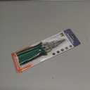 GADO Pro 8-in-1 Wire Crimper Stripper with Voltage Detector & Dual Alarms - Heavy Duty 12-250V AC/DC Tester for Hot/Neutral Wires - Electrician, HVAC, Car Repair Tool (Green)