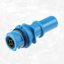 uxcell No.7L3Z6A666A PCV Valve Fitting for Ford E-150 E-250 E-350 F-150 F-250 F-350 Crown Victoria Exhaust Positive Crankcase Ventilation Valve Fittings Blue