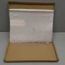 Magnetic Acrylic Clear Fridge Calendar Planner Note Board Set for Fridge,8Colors Markers,Erase Towel (Clear, Monthly & Weekly)