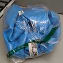 Fitvids Exercise Ball for Fitness, Yoga, Pilates with Quick Pump, Anti-Burst Slip Resistant Balance Ball (27-30in (68-75cm), XL, Blue)