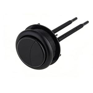 1 double toilet flush button round head, used for bathroom toilet water tank maintenance,(Large size:57-70mm (2.24-2.75 inches) ，suitable for holes around 60mm/2.36in)