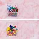 36 Packs 2''x2''x2'' Acrylic Box with Lids for Storage Display, Acrylic Cube Containers for Halloween Storage, Christmas Ornaments, for Candy Pill, Tiny Jewelry, Cosmetics, Party Favor