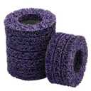 10 PCS 4" x 5/8" Strip Discs Strip Wheel for Angle Grinder Clean Remove Paint Coating Rust Welds Oxidation