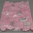 Simhomsen Embroidered Pink Snowflakes Table Runners for Christmas Holiday and Winter (Pink, 1469 inches)