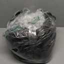 LXKCKJ 18 Ft Round Pool Cover, Solar Pool Covers for Above Ground Pools, Winter Pool Cover Protector with Pool Accessories, PE Tarp Ideal for Waterproof and Dustproof (Black)