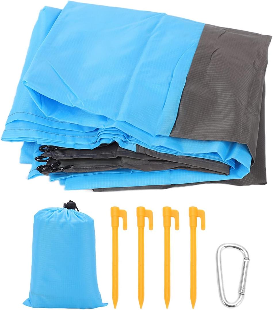 Tyenaza Beach Mat, Waterproof Sand Proof Easy to Fold Portable Picnic Mats for Outdoor Camping