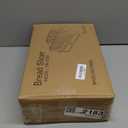 LOHASOK Bamboo Bread Slicer Guide: Bread Cutter for Homemade Bread Loaf - Adjustable and Foldable with Crumb Tray