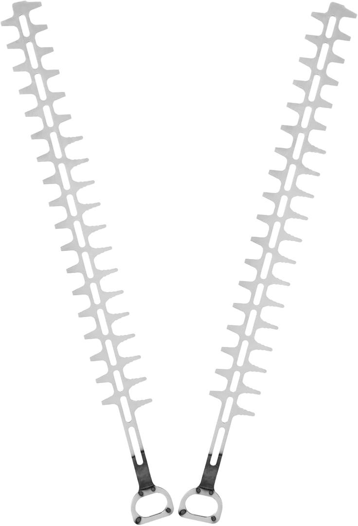 22" Hedge Trimmer Blades Compatible with Pou LAN PP2822 Crafts Man 35879639 358796390 AYP Hedge Trimmer, Replaces Husq Varna 574681301, 2PCS