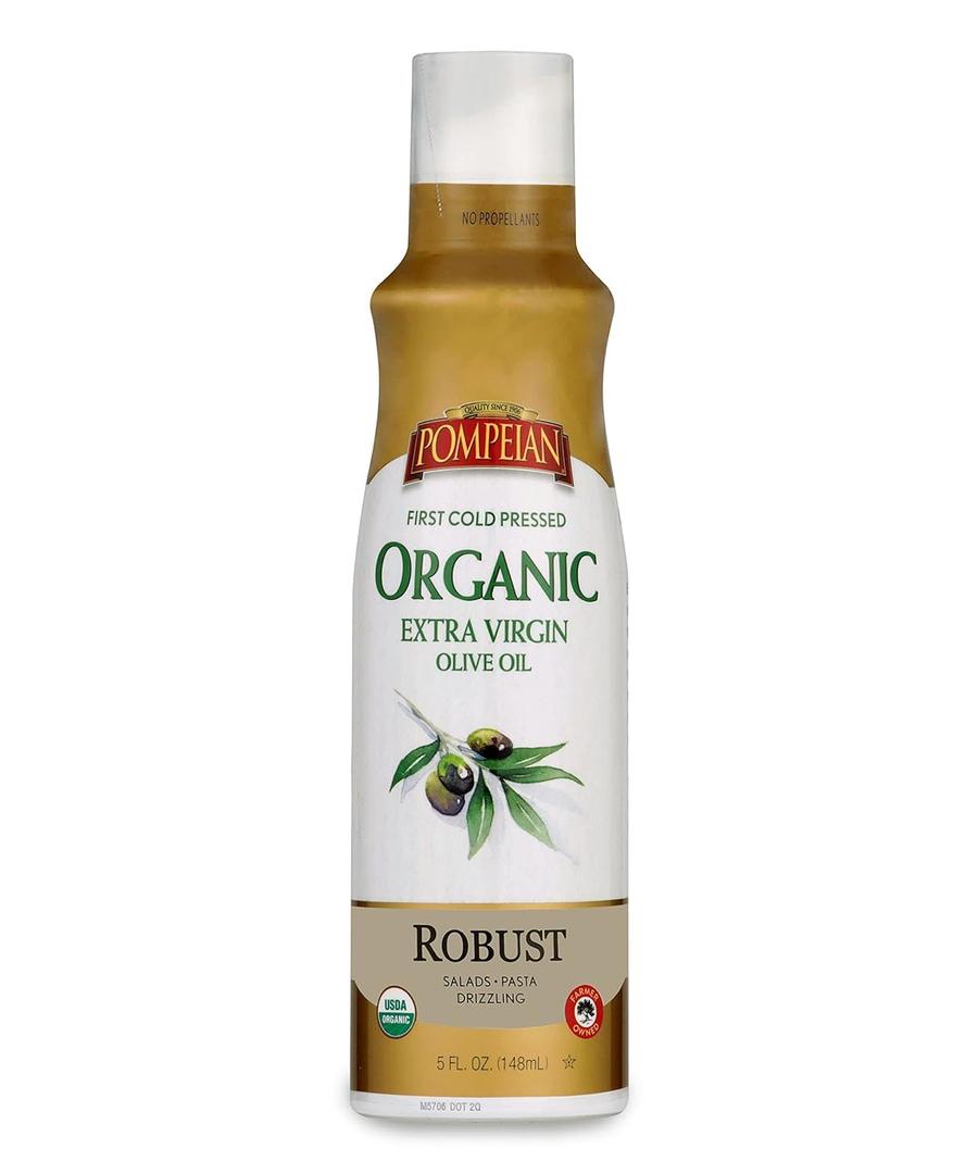 3 x Pompeian USDA Certified Organic Extra Virgin Olive Oil Non-Stick Cooking Spray, No Propellants, 5 Fl Oz (EXP 06/01/29)