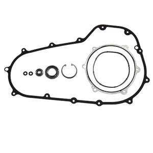 Primary Cover Gasket Seal Kit for Harley 2007-2016 Twin Cam Touring Electra Glide FLHT, Road Glide FLTR, Street Glide FLHX, Road King FLHR, 7 PCS