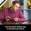 LEGO Speed Champions Oracle Red Bull Racing RB20 F1 Race Car Model Kits - Building Set for Adults, Ages 18+ with Realistic Features - Red Bull DIY Crafts for Display - Gift Idea for F1 Fans - 77243