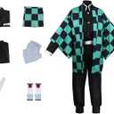 Cosplay Costume Anime Cosplay Kimonos Outfit Uniform Halloween (X-Large, Suit-1)