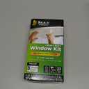 Duck Brand MAX Strength Rolled Window Insulation Kit, 62 in. x 126 in, Clear, Covers 3, 3' x 5' Windows, 3-Pack (287100)