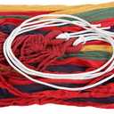 01 Camping Hammock, Durability Single Double Hammock for Traveling Hiking (Color Bar Red)