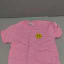 70s Yellow Smile Face Cute Happy Peace Smiling Face T-Shirt, XS