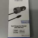 ZGEAR Fast Charge Car Charger For Apple Devices 12W 6 Feet
