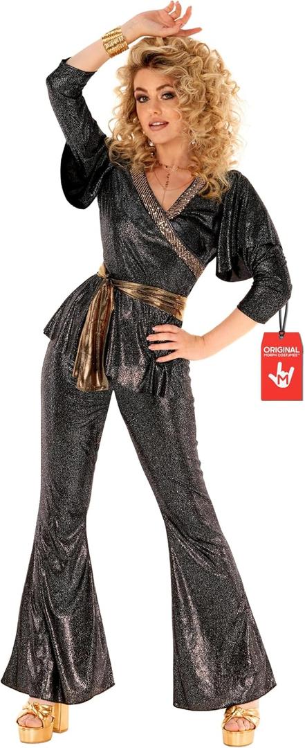 Morph Women's Disco Costume, 70s Party Outfit, 80s Hippie Look, Retro Dance Attire, Women's 70s Style Ensemble, Medium