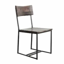 2 Piece Haven Dinning Chairs 2 Pack Grey Washed 2PK H-25.59" /W-40.16"/ D-22.05"