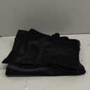 MIULEE Pack of 2 Decorative Velvet Throw Pillow Cover Soft Pillowcase Solid Square Cushion Case for Sofa Bedroom Car 22x22 Inch Black