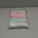 Hanging Hand Dry Towels, Microfiber Coral Velvet Hand Towels Hanging Loop, Absorbent Super Soft Cute Hand Towels for Kitchen Bathroom Kids Adults (Snowflake)