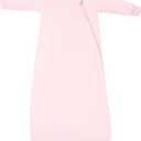 Baby Sleep Sack Long Sleeve Wearable Blanket 1.0 TOG, Premium Soft Infants Warm Sleeping Bags with 2-way Zippers (18-36 Months, Blush)