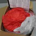 Joiedomi 6 FT Tall Hanging Christmas Santa Inflatables Decoration, Christmas Inflatable Santa Hanging Upside Down, Blow Up Yard Decoration with Built-in LED for Indoor Outdoor Yard Roof Decor