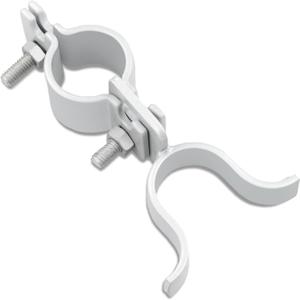 Chain Link Fence Gate Latch, 1-3/8"x1-3/8", with Padlock Hole and Mounting Hardware, (Galvanized) 2 Packs