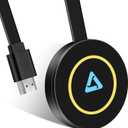 4K Wireless HDMI Display Dongle Adapter,miracast dongle, Video Mirroring Dongle Receiver, Used for Mac iOS Android Casting/Mirroring to TV/Projector/Monitor, Support Air-Play DLNA Miracast-Black