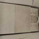 Toovip 50 Pack 8x4.75x10 Inch Medium Plain Brown Kraft Paper Bags with Handles Bulk, Gift Bags for Favors Grocery Retail Party Birthday Shopping Business Goody Craft Merchandise Take Out Sacks